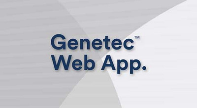 Genetec Web App
